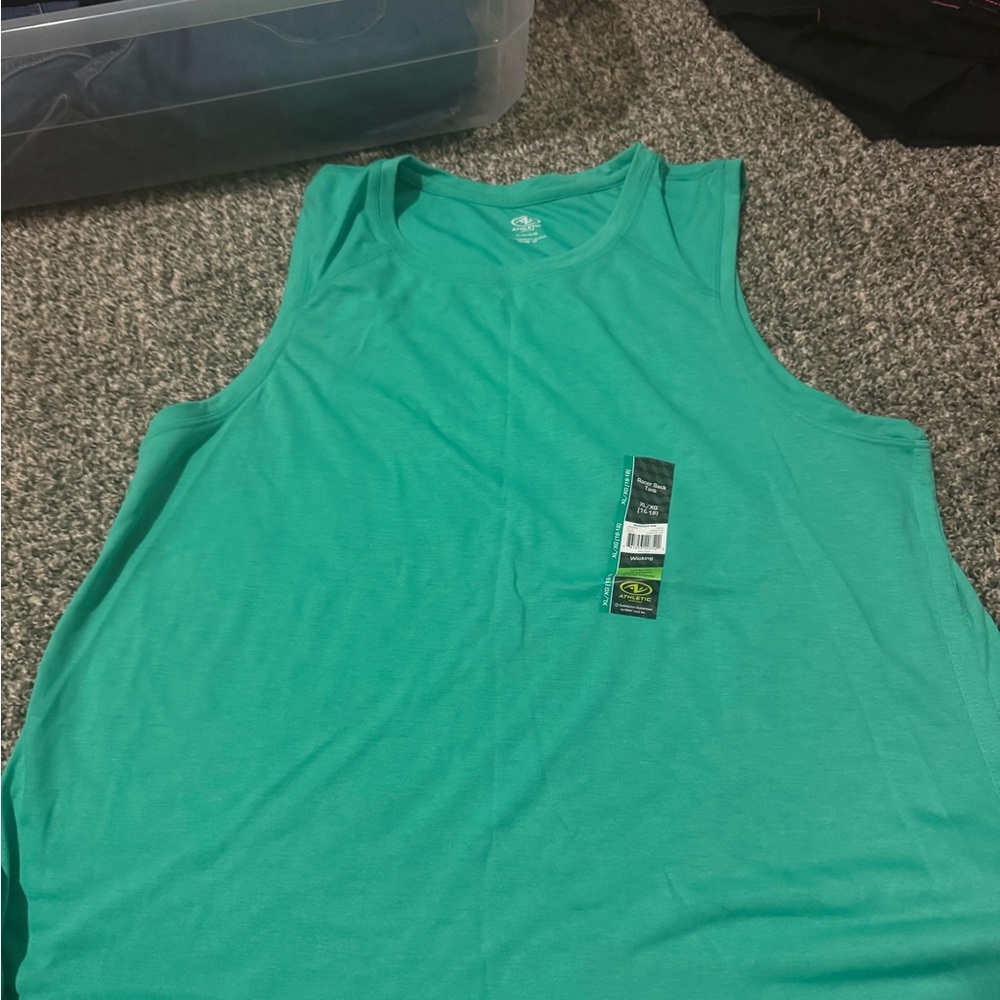 Woman’s Teal Tank Top